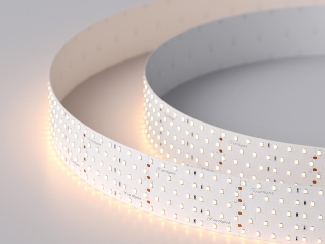 Лента RT 2-2500 24V Warm2700 5x2 (2835, 875 LED, LUX) (Arlight, 36 Вт/м, IP20) фото:14