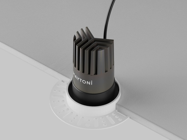 Встраиваемый светильник Technical DL124-10W-2.7K-TRS-B фото:1