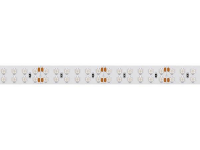 Лента RT 2-5000 24V Yellow 2x2 (3528, 1200 LED, LUX) (Arlight, 19.2 Вт/м, IP20) фото:8