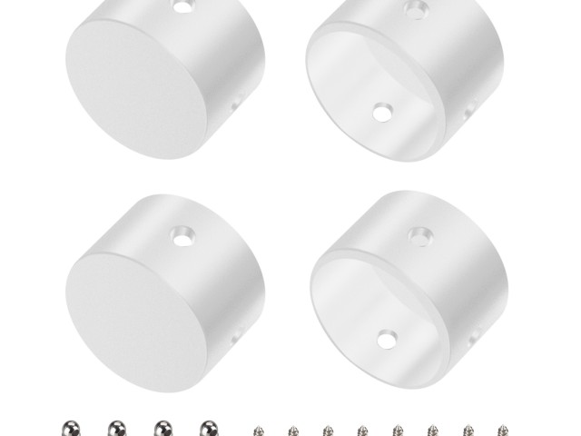 Заглушка WPH-FLEX-D22-360deg WHITE ALU глухая (Arlight, Металл) фото:1