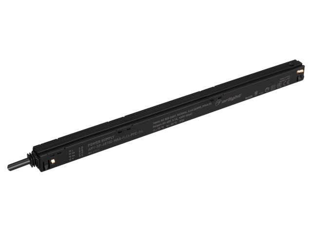 Блок питания ARV-SP-48100-MAG-FLEX-PFC-BK (48V, 2.1A, 100W) (Arlight, IP20 Пластик, 5 лет) фото:1