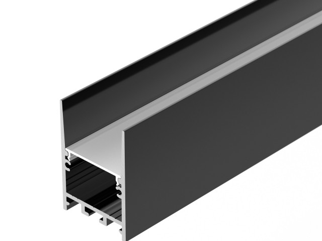 Профиль SL-COMFORT-3551-2000 ANOD BLACK (Arlight, Алюминий) фото:3