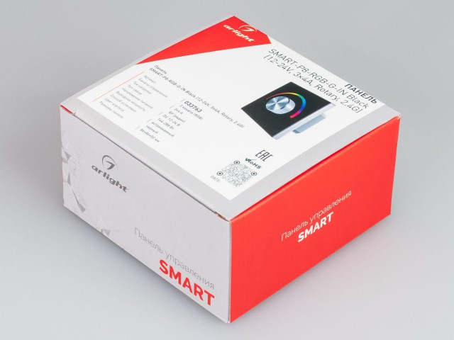 Панель SMART-P8-RGB-G-IN Black (12-24V, 3x4A, Rotary, 2.4G) (Arlight, IP20 Пластик, 5 лет) фото:4