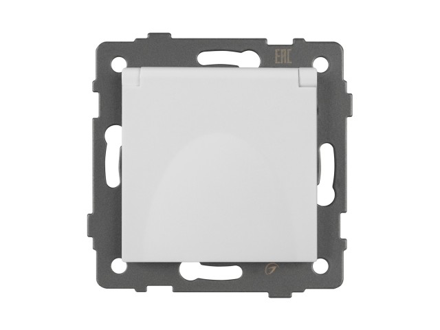 Механизм розетки влагозащищённый SCT-MCP-PL-WH-V (250V, 16A) (Arlight, -) фото:4