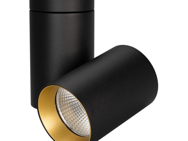 Светильник SP-POLO-SURFACE-TURN-R85-15W White5000 (BK-GD, 40 deg) (Arlight, IP20 Металл, 3 года) фото:9