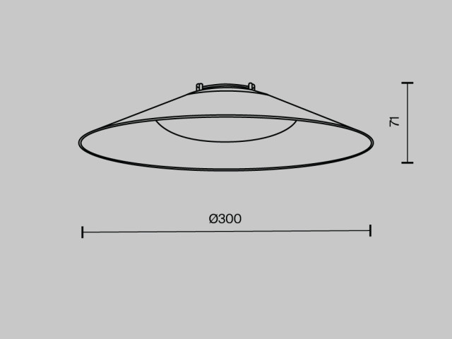 Подвесной светильник Technical TR127B-12W3K-B фото:6