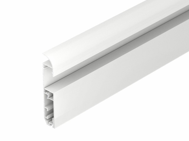 Профиль PLINTUS-H80-2000 WHITE (Arlight, Алюминий) фото:2