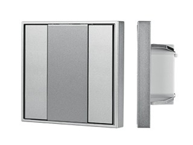 INTELLIGENT ARLIGHT Кнопочная панель DALI-201-23-2K-D2-IN Silver (BUS, Frame) (IARL, IP20 Металл, 3 года) фото:1