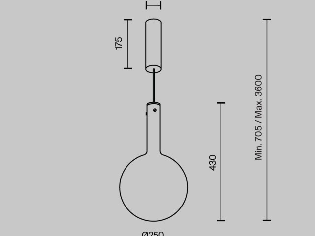 Подвесной светильник Maytoni MOD182PL-L6W3K фото:18