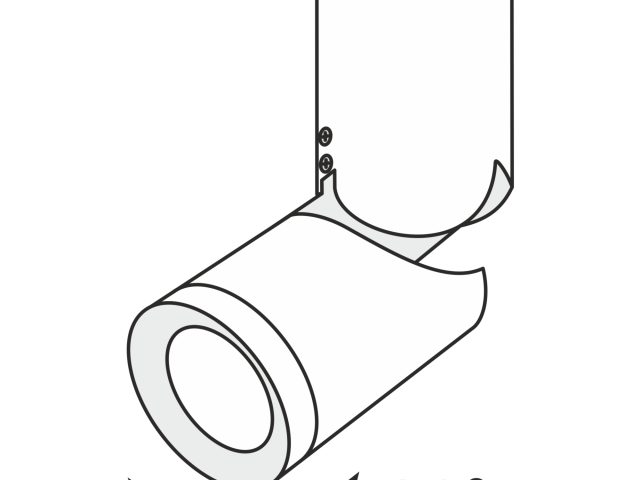 Потолочный светильник Technical C019CW-01B фото:4