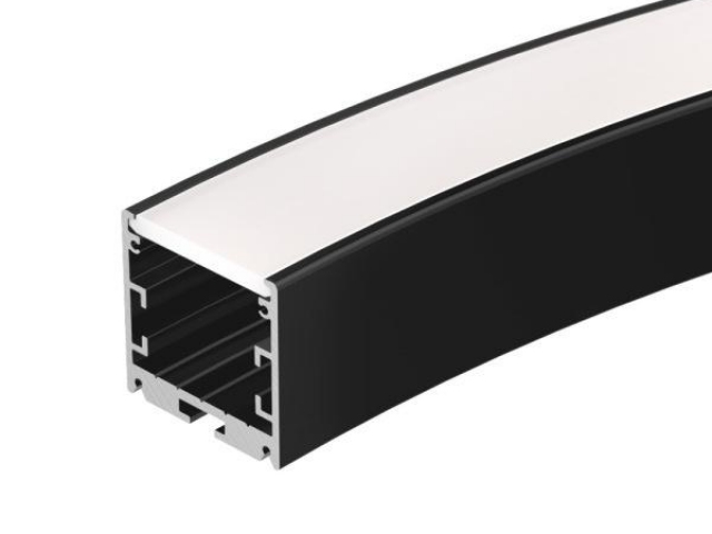 Профиль SL-ARC-3535-D800-A45 BLACK (320мм, дуга 1 из 8) (Arlight, Алюминий) фото:2