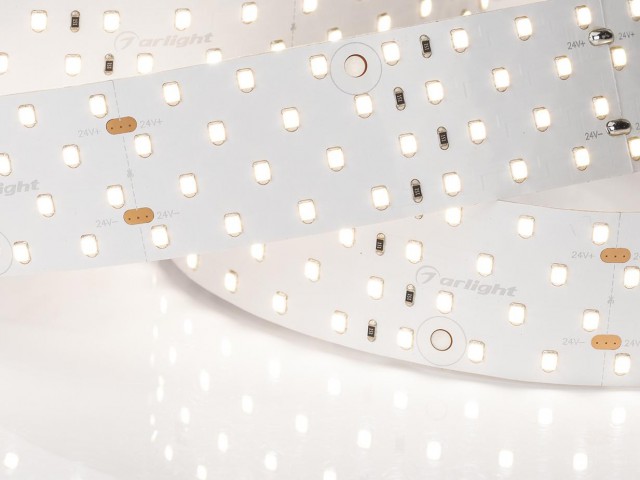 Лента RT 2-2500 24V Day4000 4x2 (2835, 700 LED, LUX) (Arlight, 30 Вт/м, IP20) фото:12