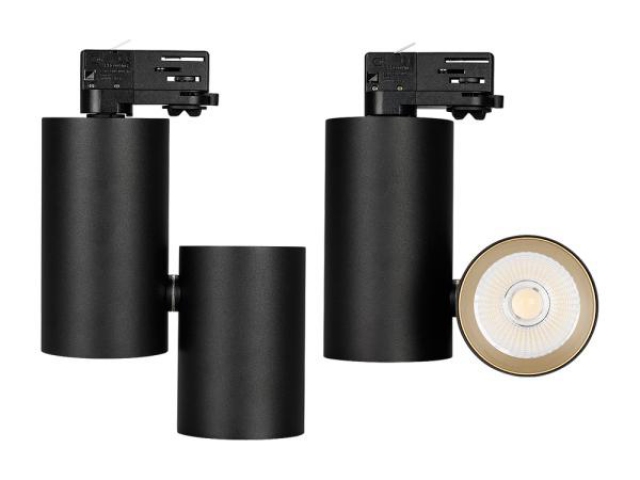 Корпус SP-POLO-TRACK-4TR-TURN-R85 (BK, 1-3, 350mA) (Arlight, IP20 Металл, 3 года) фото:14