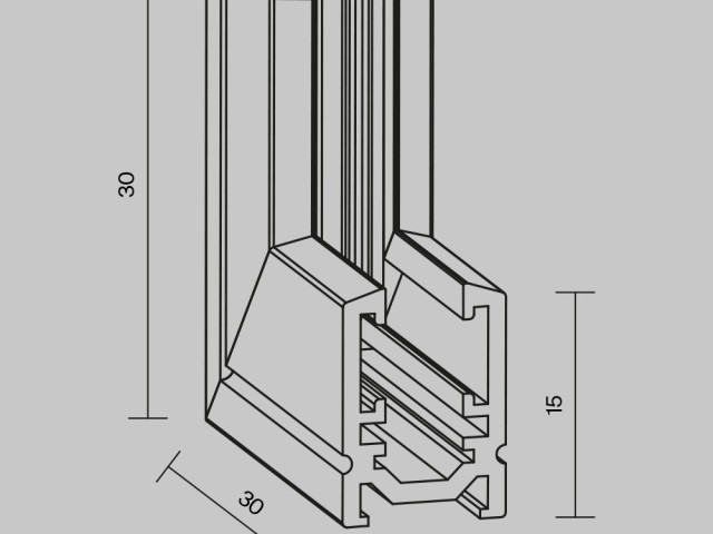 Комплектующие для накладной трековой системы Technical TRA184ICL-11B фото:1