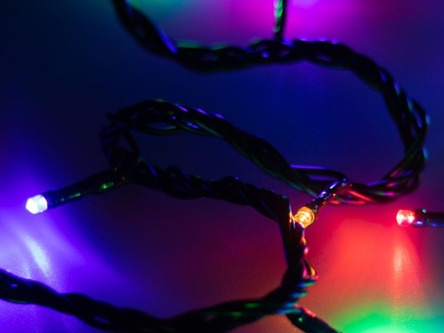 Светодиодная гирлянда ARD-STRING-HOME-5000-GREEN-50LED-LIVE RGB (230V, 3.5W) (Ardecoled, IP20) фото:2
