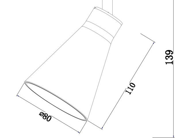 Встраиваемый светильник Technical C060CL-01W фото:1
