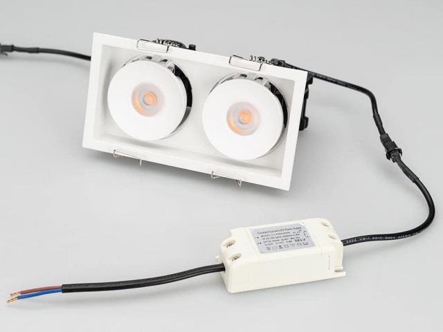 Светильник CL-SIMPLE-S148x80-2x9W Warm3000 (WH, 45 deg) (Arlight, IP20 Металл, 3 года) фото:31