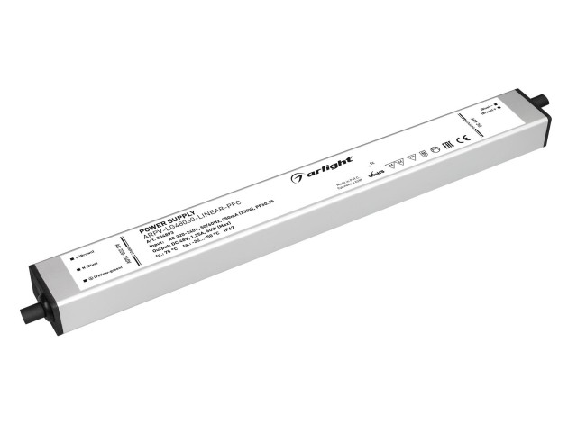 Блок питания ARPV-LG48060-LINEAR-PFC (48V, 1.25A, 60W) (Arlight, IP67 Металл, 5 лет) фото:5