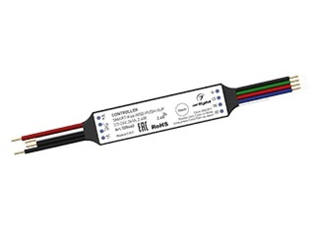 Контроллер SMART-K46-RGB-PUSH-SUF (12-24V, 3x1A, 2.4G) (Arlight, Пластик) фото:5