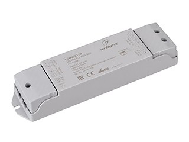Конвертер SMART-C3-4CH-SUF (12-24V, RF-0/1-10V, 2.4G) (Arlight, IP20 Пластик, 5 лет) фото:1
