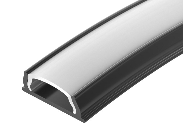 Профиль ARH-BENT-W11-2000 ANOD BLACK (Arlight, Алюминий) фото:11