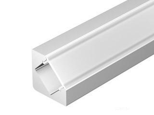 Профиль с экраном ALU-D45-2000 ANOD+FROST (Arlight, Алюминий) фото:9