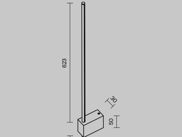 Настенный светильник (бра) Technical C070WL-L6B3K фото:1