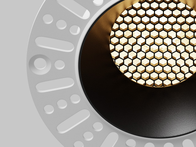 Встраиваемый светильник Technical DL121-15W-3K-TRS-B фото:4