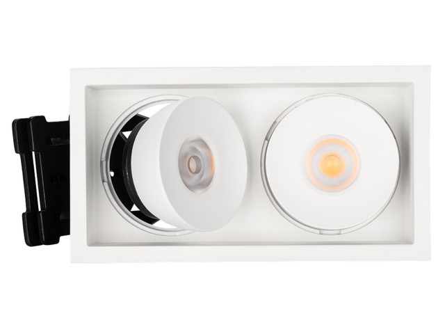 Светильник CL-SIMPLE-S148x80-2x9W Warm3000 (WH, 45 deg) (Arlight, IP20 Металл, 3 года) фото:2