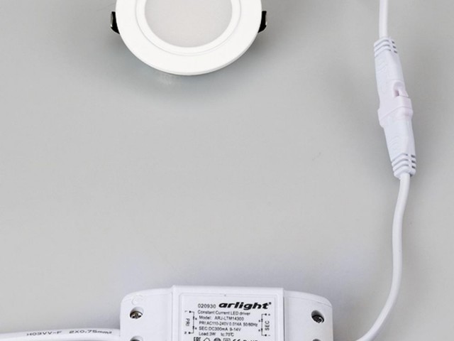 Светодиодный светильник LTM-R60WH-Frost 3W Warm White 110deg (Arlight, IP40 Металл, 3 года) фото:16