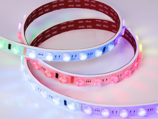 Лента герметичная DMX-FLT-PS-S36-23mm 24V RGB-PX6 (20 W/m, IP67, 30deg, 5m) (Arlight, -) фото:5