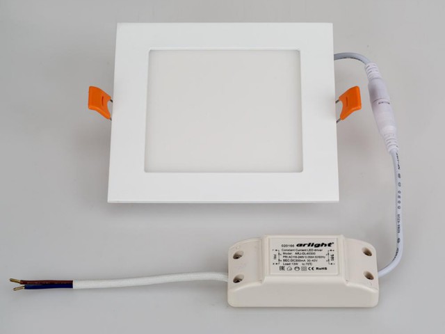 Светильник DL-142x142M-13W Day White (Arlight, IP40 Металл, 3 года) фото:14