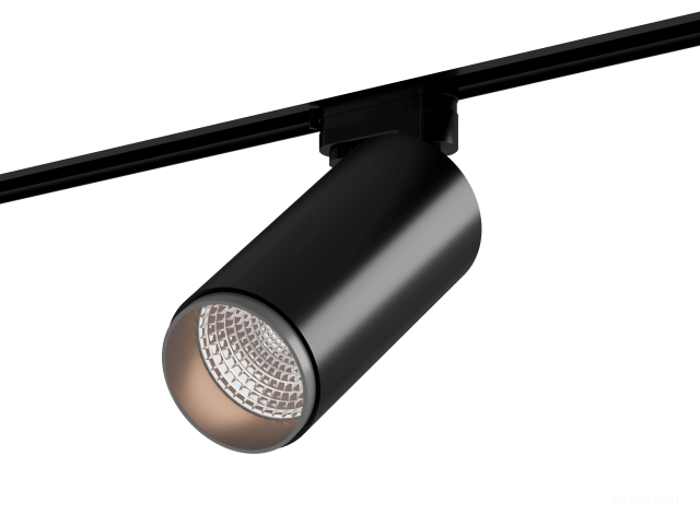 Трековый светильник HOKASU Tube Zoom TR4 (85-160/ral9005 – 20w/4090/12-50deg) фото:1