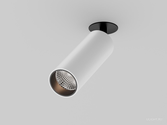Встраиваемый светильник HOKASU Tube IN (85-130/ral9003 – 20w/4090/24deg) фото:8