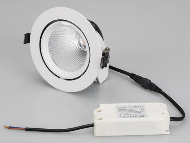 Светильник LTD-EXPLORER-R130-20W Day4000 (WH, 38 deg) (Arlight, IP20 Металл, 3 года) фото:8