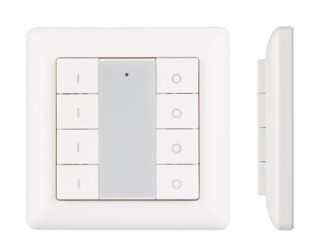 Панель Knob SR-KN9550K8-UP White (KNX, DIM) (Arlight, IP20 Пластик, 3 года) фото:2