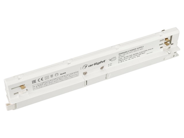 Блок питания для трековых систем ARJ-TR-40-PFC-DALI2-ADJ (40W, 700-1050mA) (Arlight, IP20 Пластик, 5 лет) фото:1