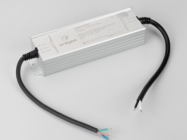 Блок питания ARPV-LG-24240-PFC-VCA (22-26V, 10A, 240W) (Arlight, IP65 Металл, 5 лет) фото:2
