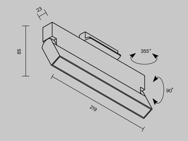 Трековый светильник Technical TR223-1-12WCCT-W-W фото:10