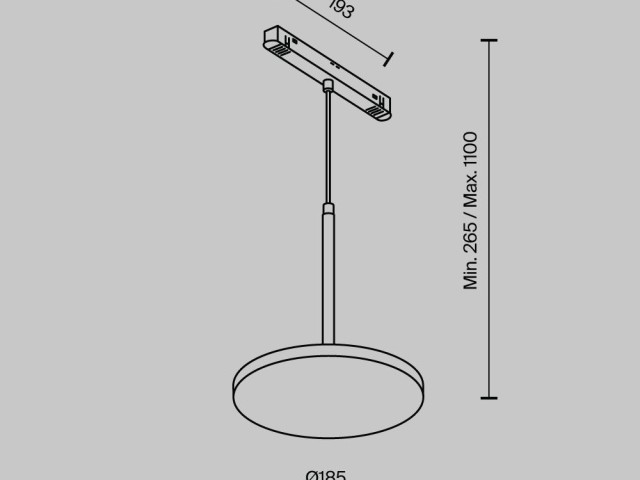 Трековый светильник Technical TR123-2-15W3K-B фото:1