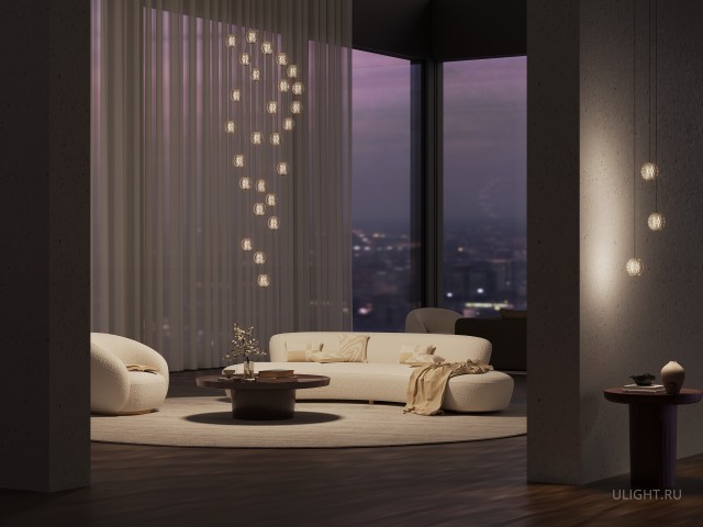 Подвесной светильник Maytoni MOD293PL-L140BS3K фото:8