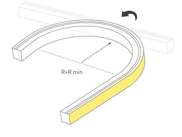 Грейзер SPI THOR-TOP-B70-10x10mm 24V RGB (15 W/m, IP67, 5m, wire x2) (Arlight, Вывод вниз, 3 года) фото:1