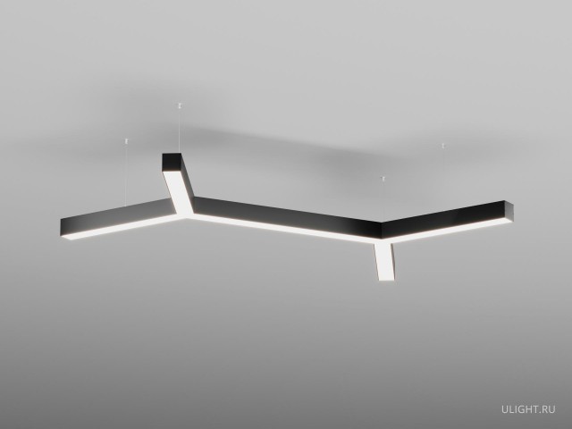 Светильник HOKASU Molecule S50 (RAL9005/6x410mm/LT70 — 3K/52W) фото:2