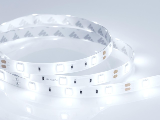 Лента RTW 2-5000SE 12V Cool (5060, 150 LED, LUX) (Arlight, 7.2 Вт/м, IP65) фото:11