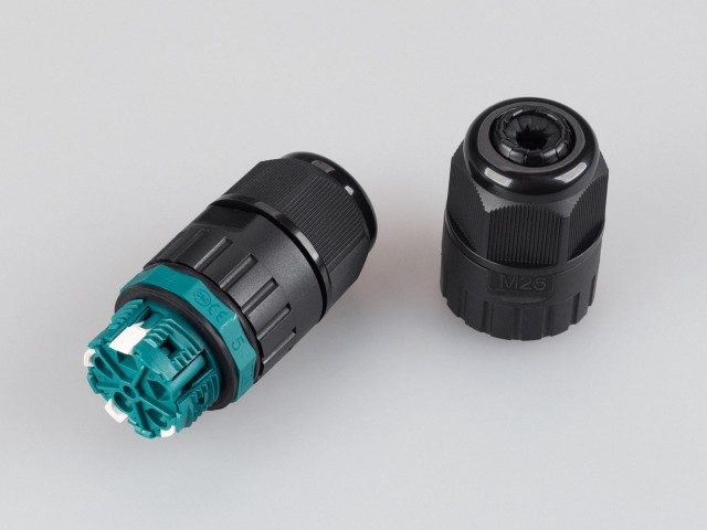 Коннектор ARL-CWP-4pin-16A (9-12mm) (Arlight, IP68) фото:3