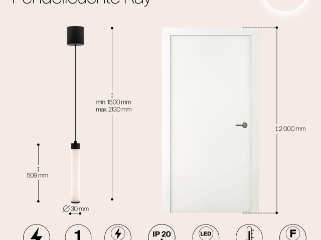 Подвесной светильник Technical P022PL-L10B фото:24