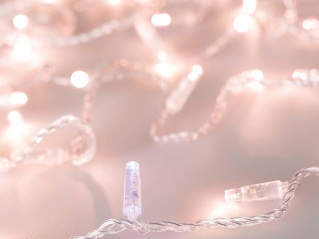 Светодиодная гирлянда ARD-STRING-CLASSIC-10000-CLEAR-100LED-FLASH Rose Gold (230V, 7W) (Ardecoled, IP65) фото:4