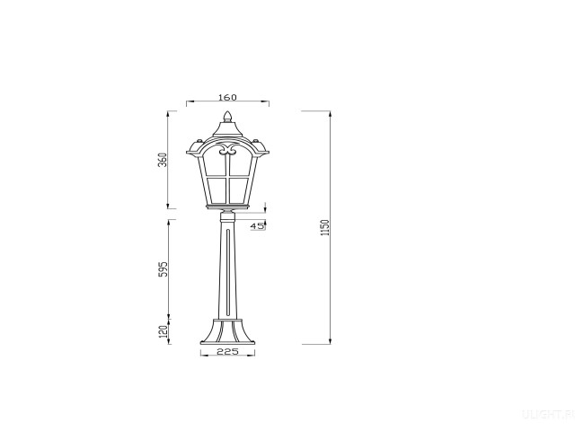 Ландшафтный светильник Outdoor O413FL-01BZ1 фото:16