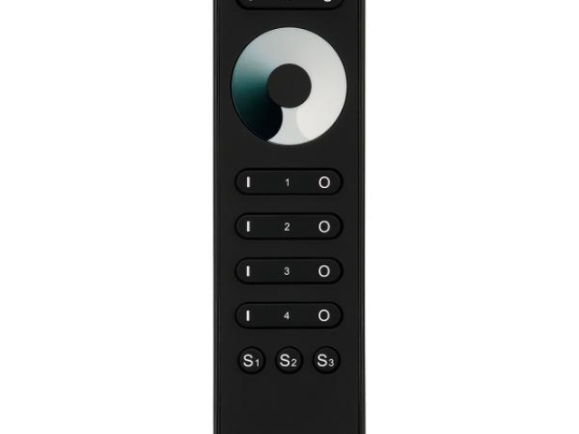 Пульт SMART-R33-DIM Black (4 зоны, 2.4G) (Arlight, IP20 Пластик, 5 лет) фото:3