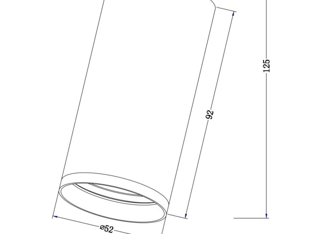 Трековый светильник Technical TR020-1-GU10-W фото:5